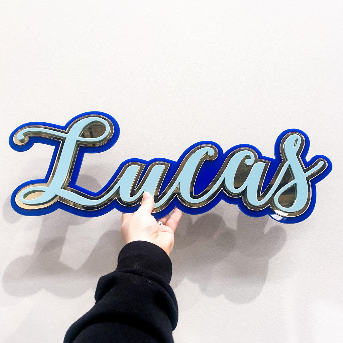 3D Name Plaque - Triple Layered