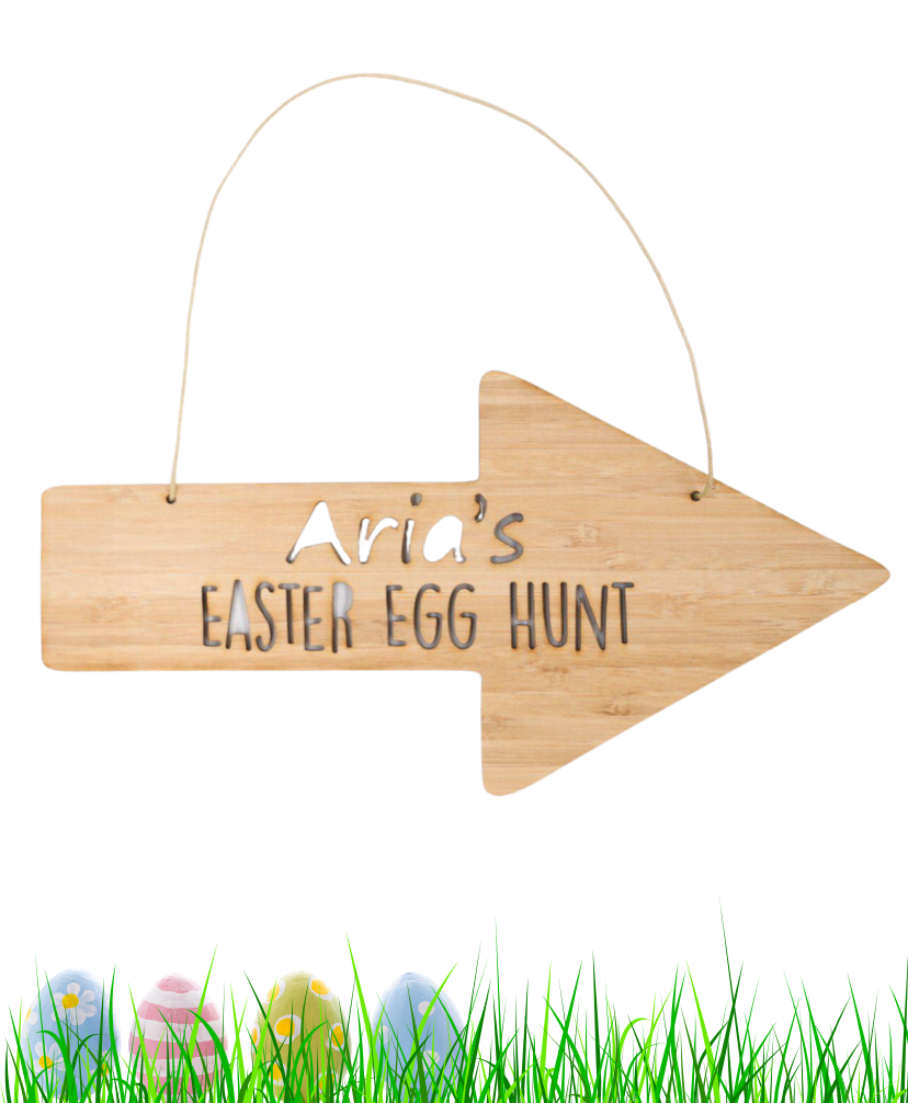 Easter Egg Hunt sign