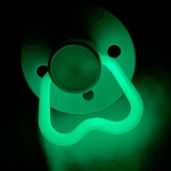 HOLD ME Dummies GLOW in the dark VENTED TEAT CMC Gold