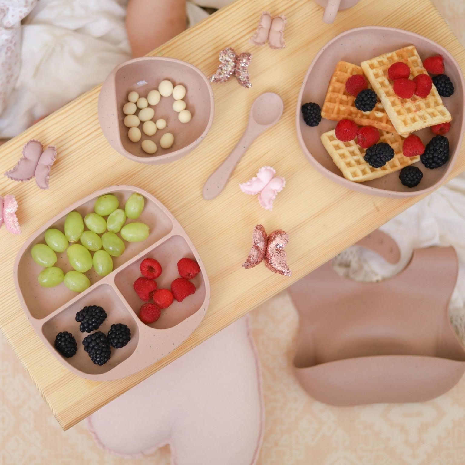 Baby Silicone Dinner Sets