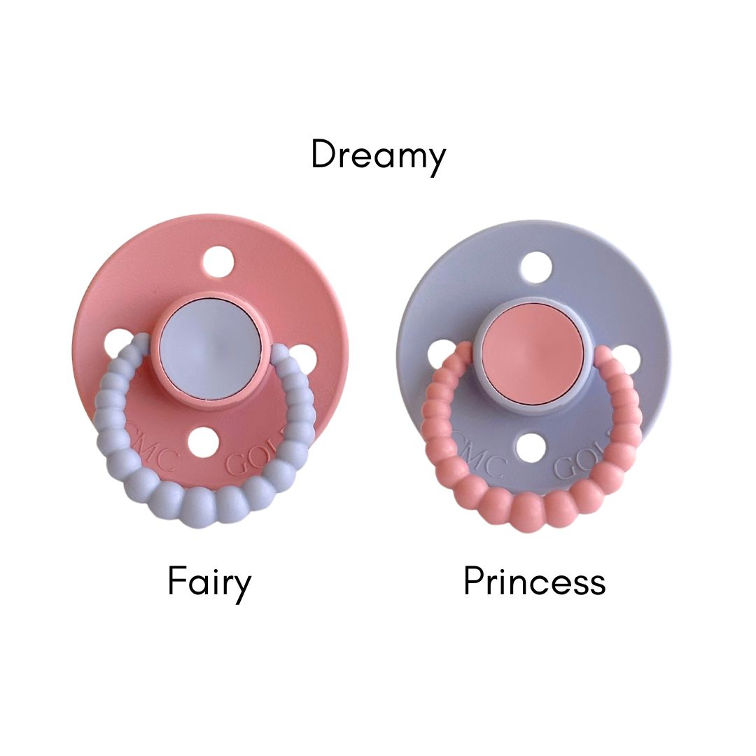 CMC Bubble Dummies Varicoloured Twin Pack - VENTED TEAT