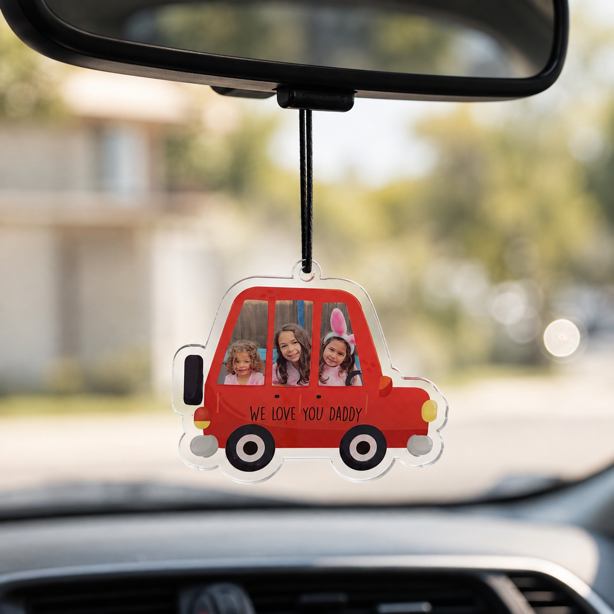 Personalised Photo Car Charm