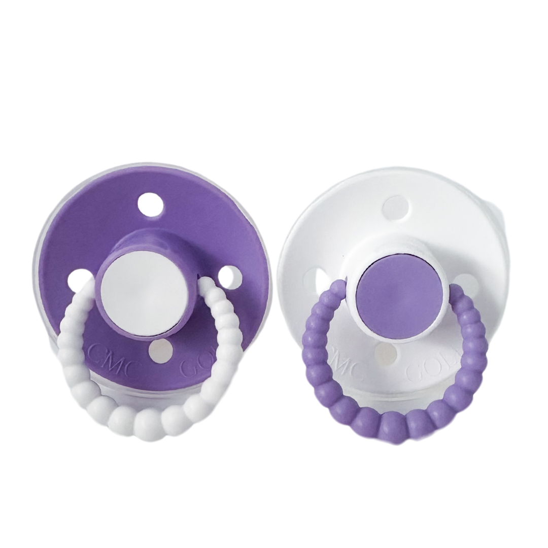 CMC Bubble Dummy Team Colours Twin Pack - AIR FILLED TEAT