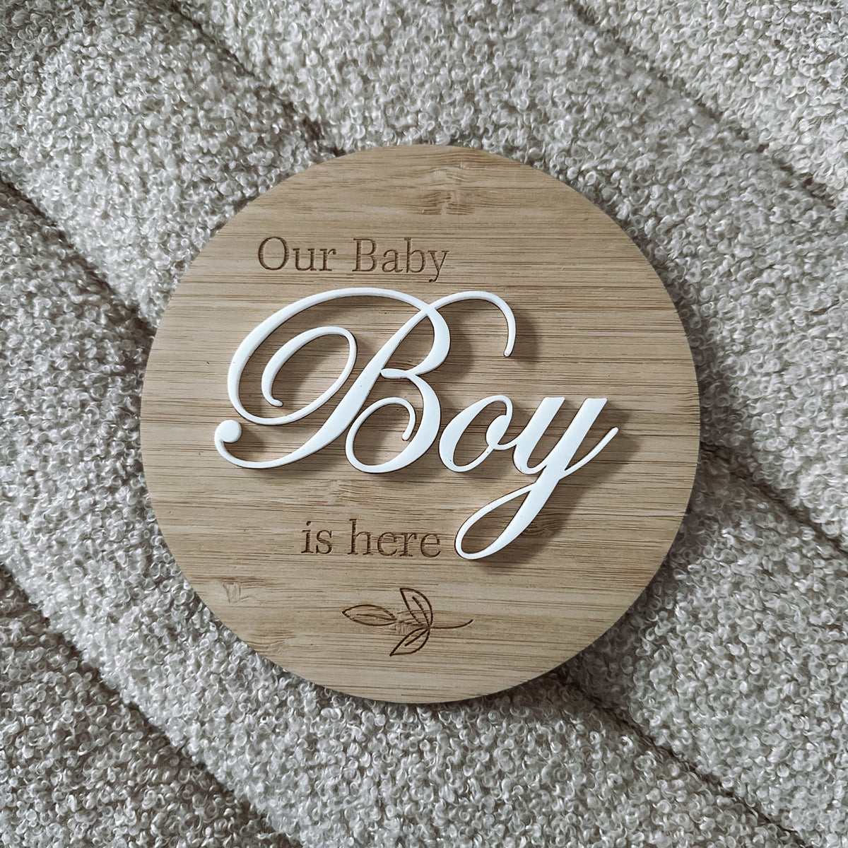 3D Birth Announcement - It&#39;s a Boy / Girl