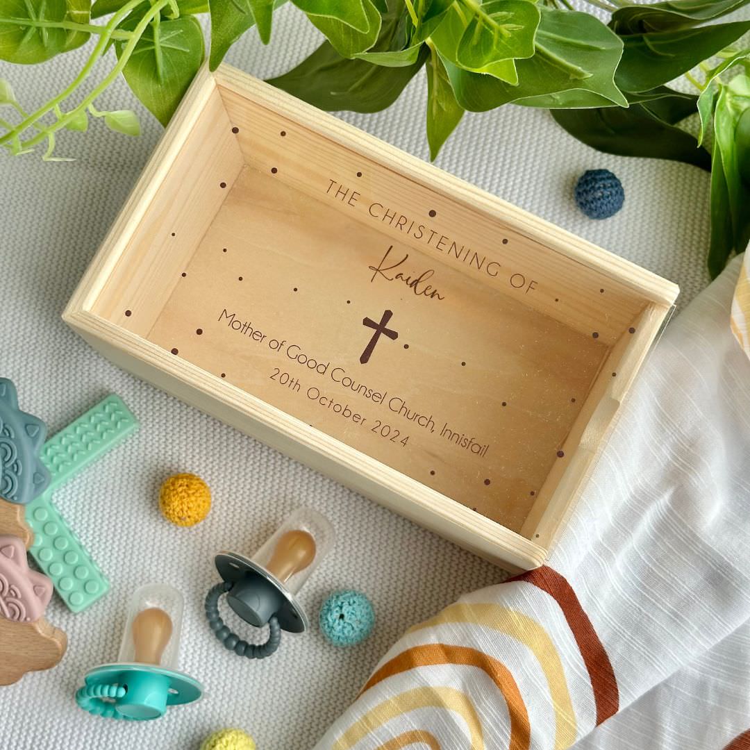 Baptism / Christening - Keepsake Box