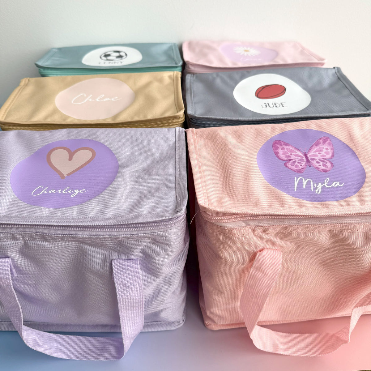 Insulated Bento Box Lunch Bags (name only)