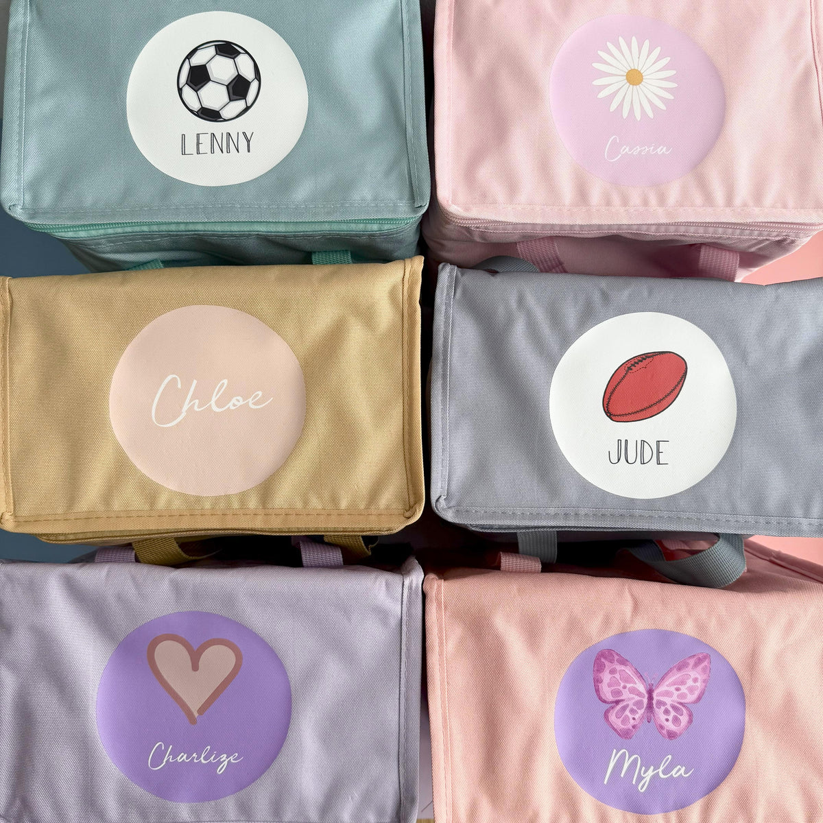 Insulated Bento Box Lunch Bags (name only)