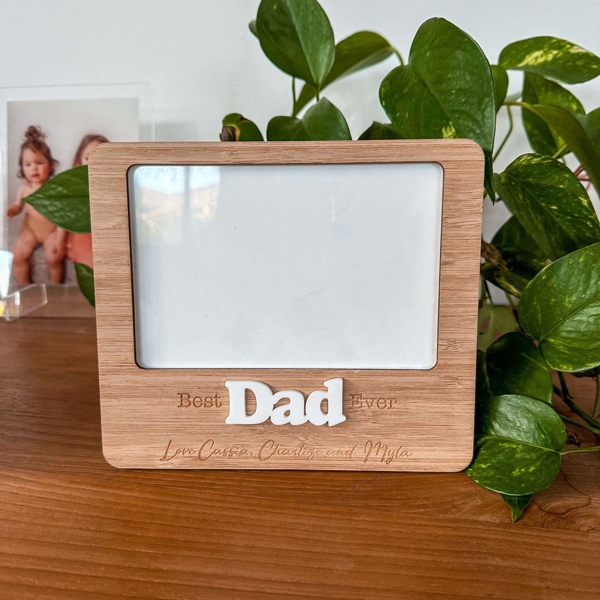 Best Dad Ever Picture Holder