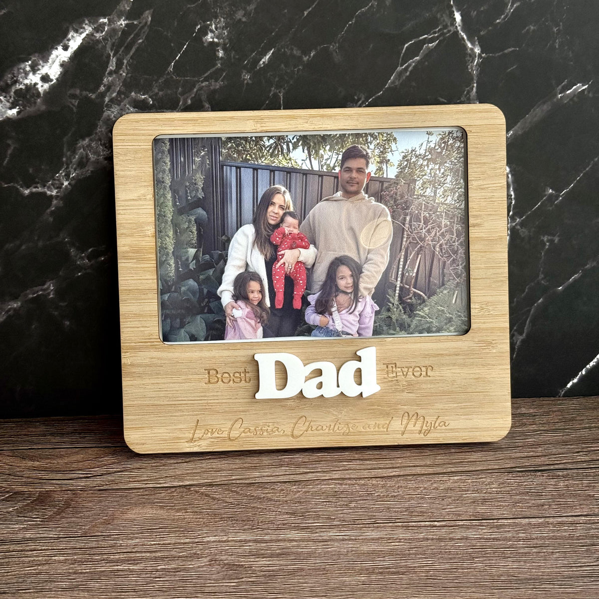 Best Dad Ever Picture Holder