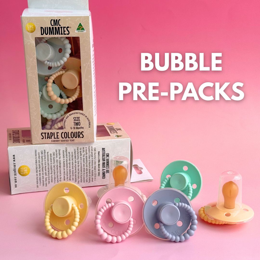 CMC Bubble Dummy Pre Packs (6 Pack) - Australian Made - CMC Gold