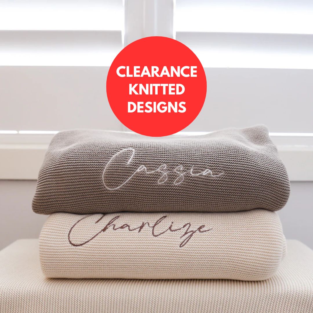 Personalised Blankets - Clearance (Already Created)