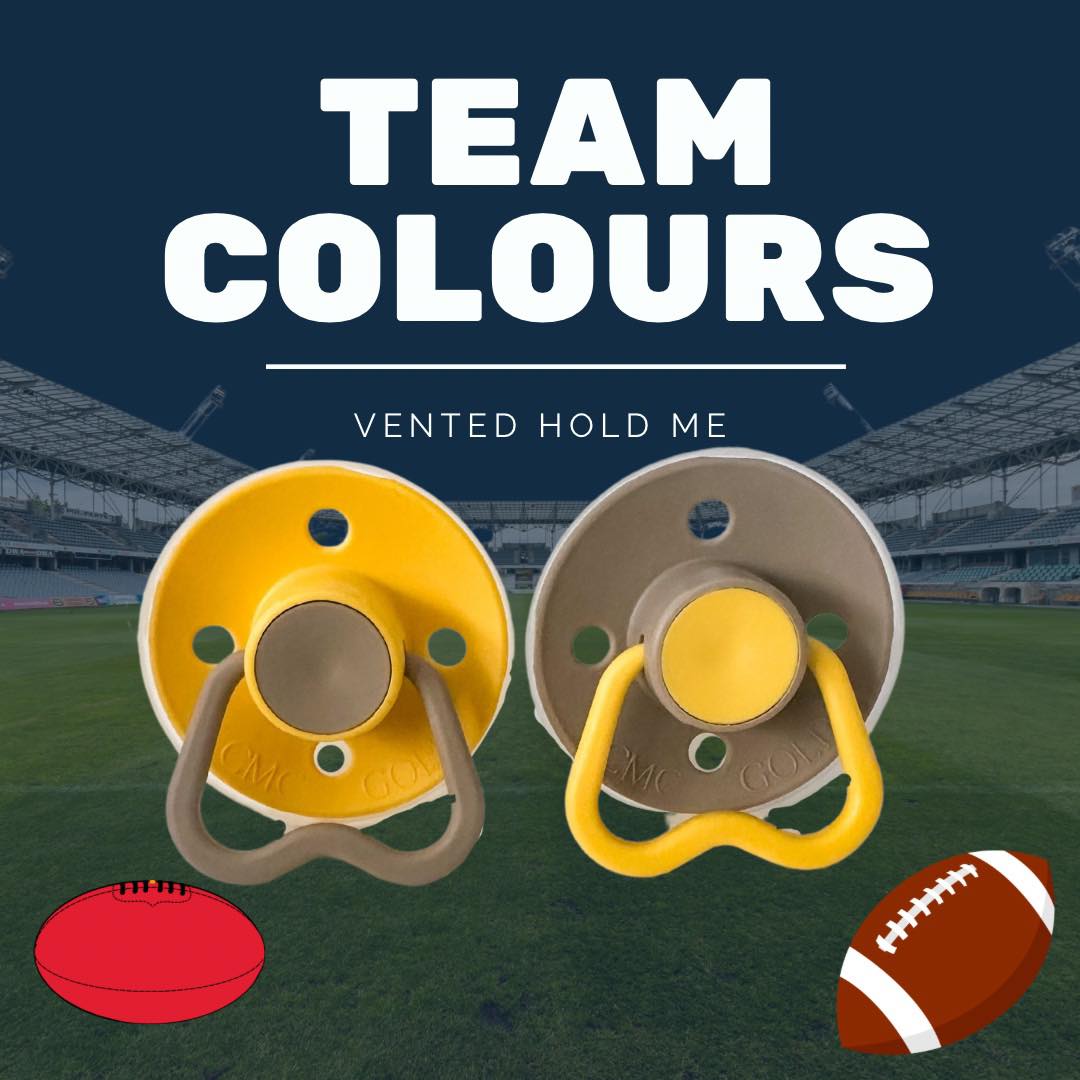 CMC Hold Me Dummy Team Colours Twin Pack - VENTED TEAT