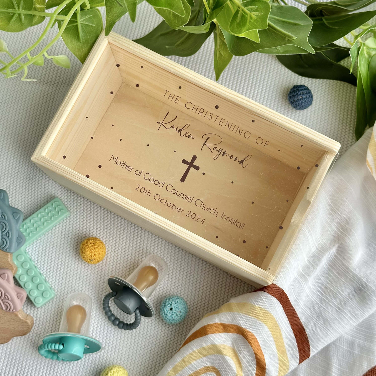 Baptism / Christening - Keepsake Box