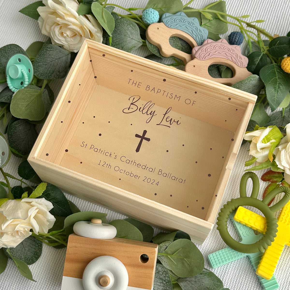 Baptism / Christening - Keepsake Box