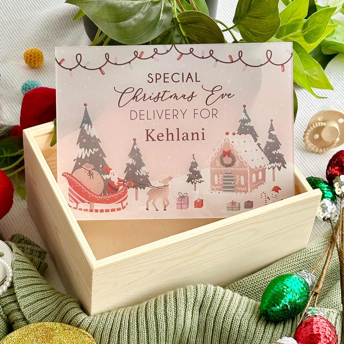 Christmas Eve Keepsake Box - Special Delivery