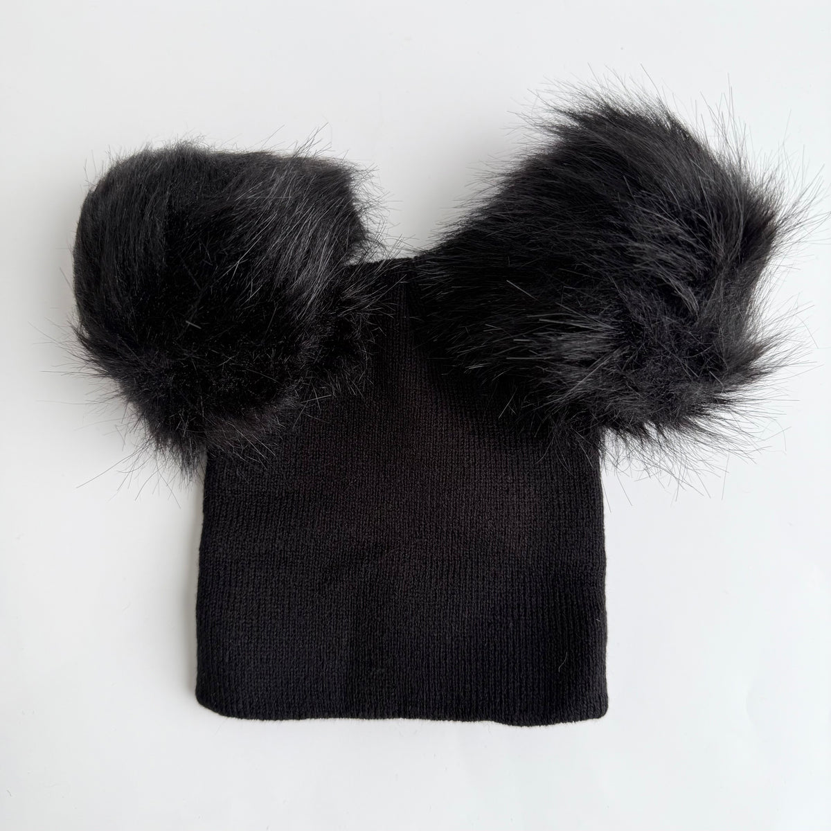 Double Pom Pom Beanie