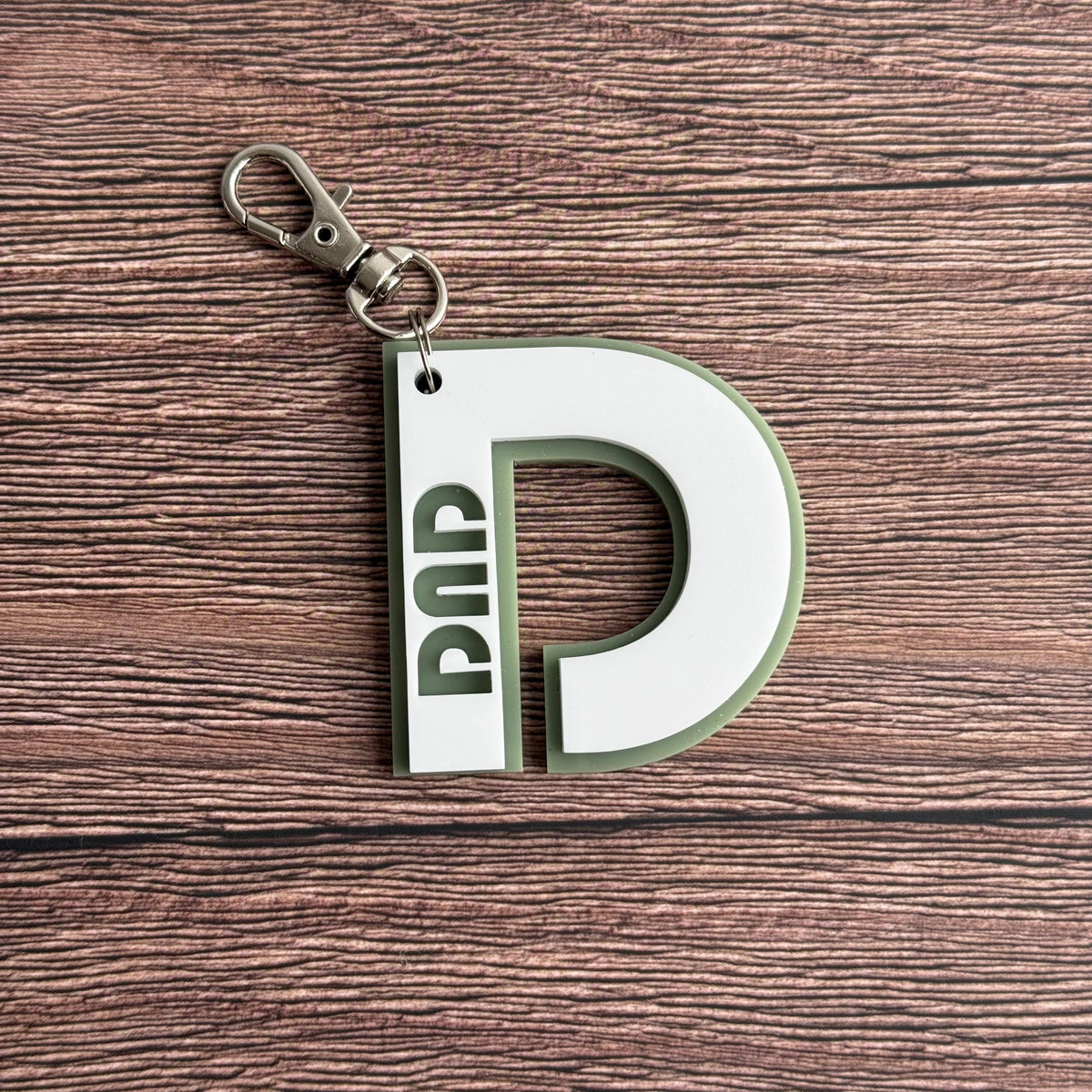 D For Dad Keyring
