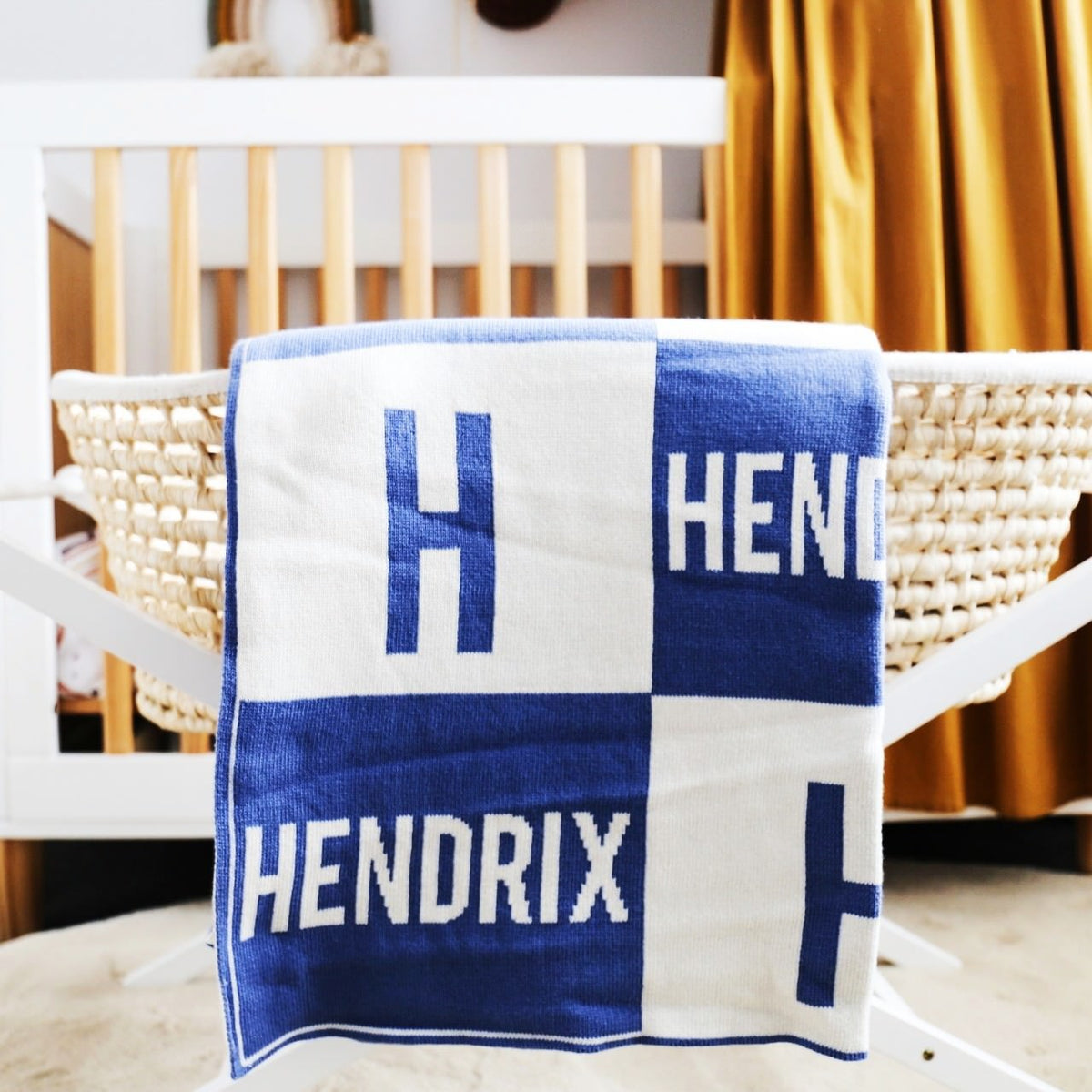 Personalised Name Blanket | Signature Letter