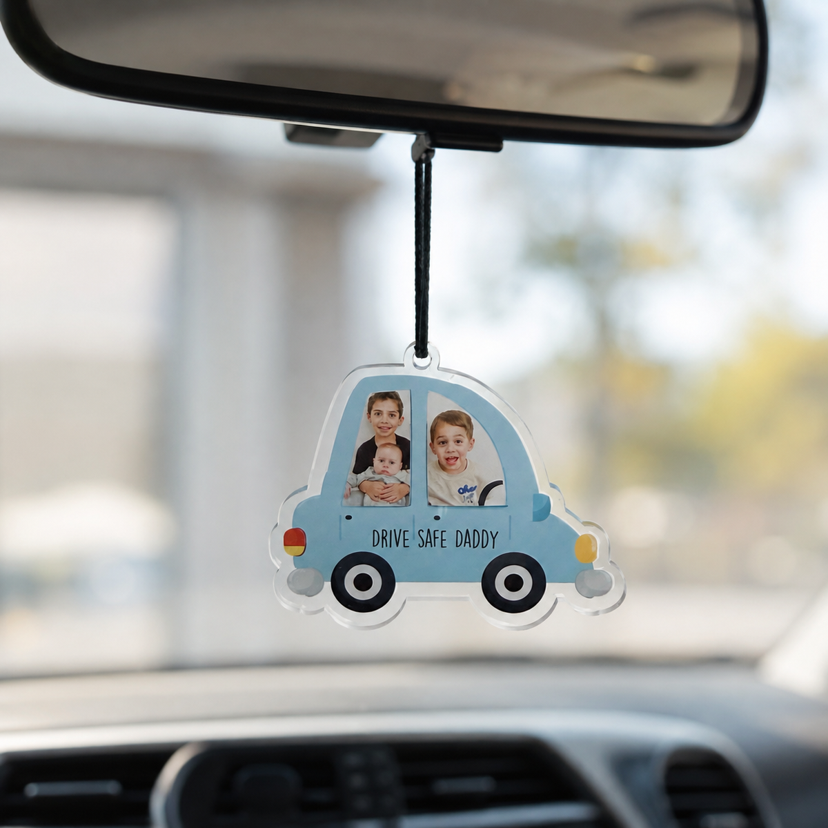 Personalised Photo Car Charm