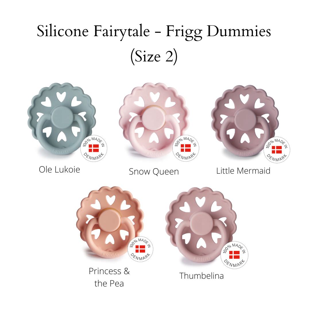 FRIGG Fairytale X H.C. Andersen Dummies - Silicone Teat - (Size 2) 6m - 18m