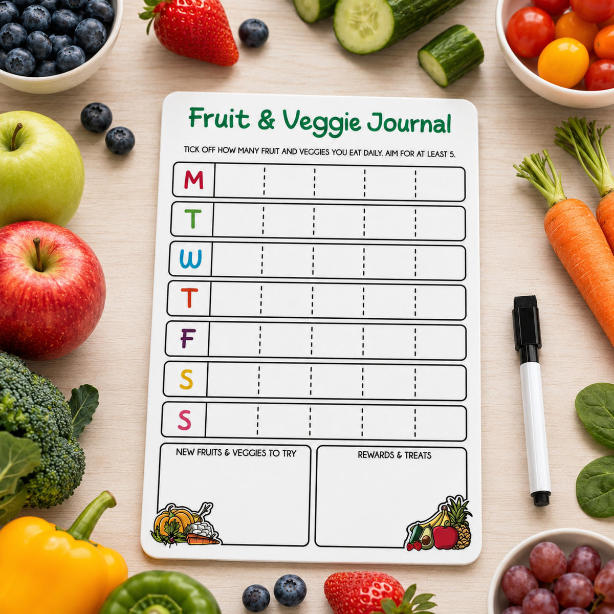 Exclusive Gift: Fruit & Veggie Journal