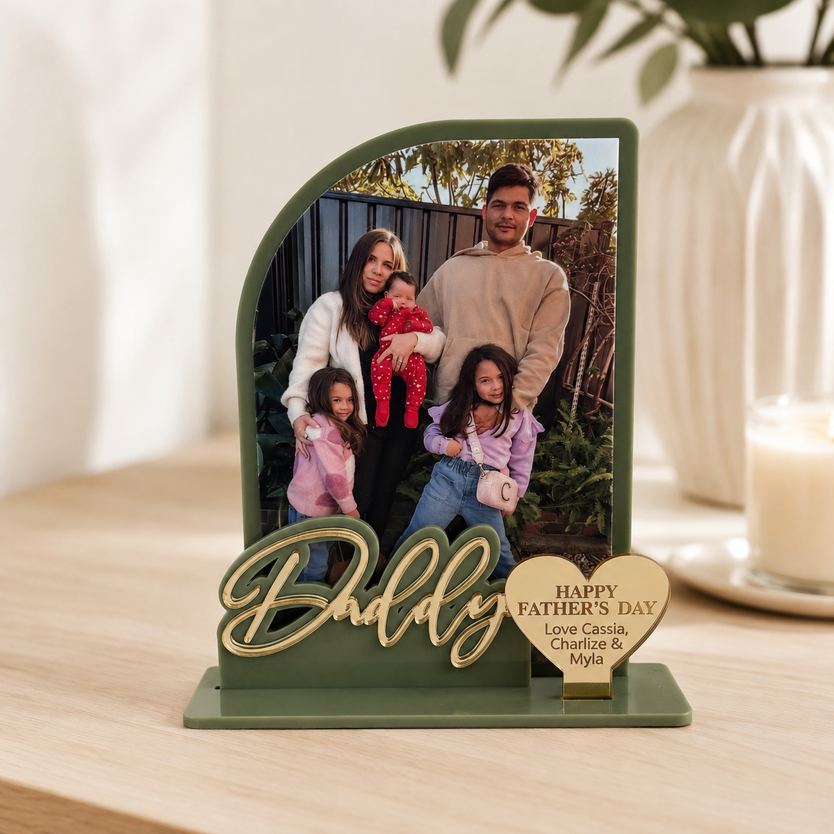Personalised Signature Photo Frame