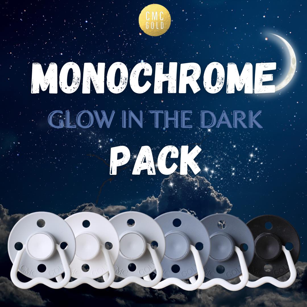 CMC Hold Me (GLOW) Dummy Pre Packs (Pack of 6) - VENTED TEATS