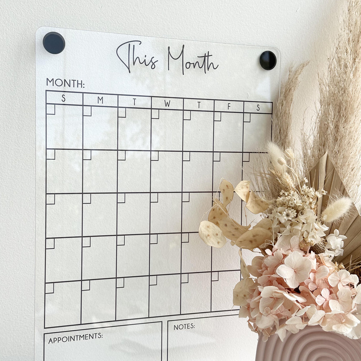 Monthly Planner (magnetic)