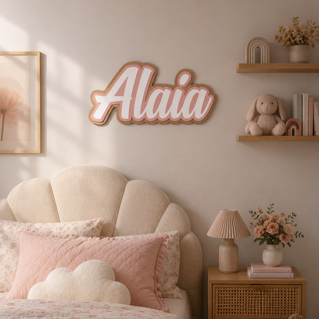 3D Name Plaque - Triple Layered