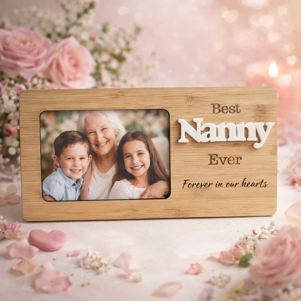Best Nanny Ever Picture Holder - Memorial Version