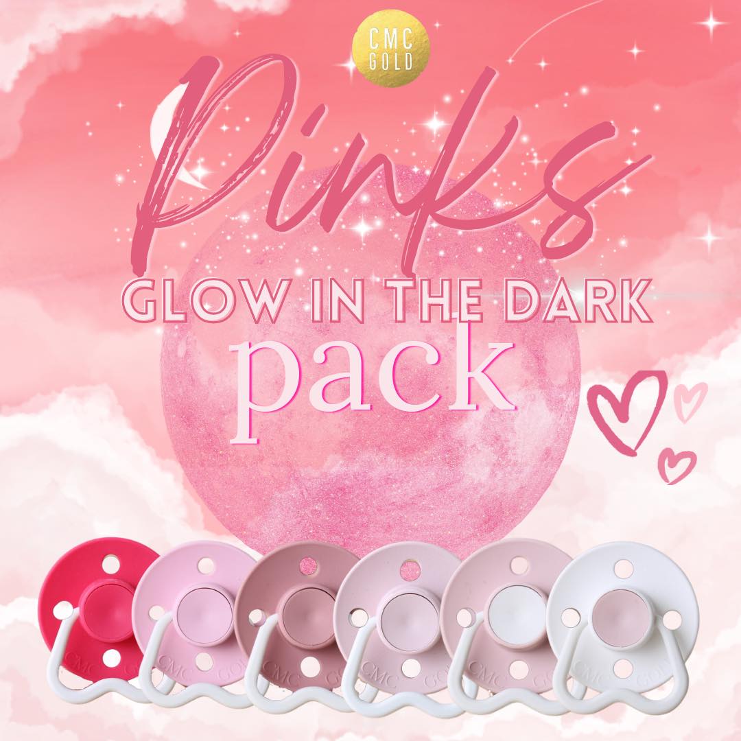 CMC Hold Me (GLOW) Dummy Pre Packs (Pack of 6) - VENTED TEATS
