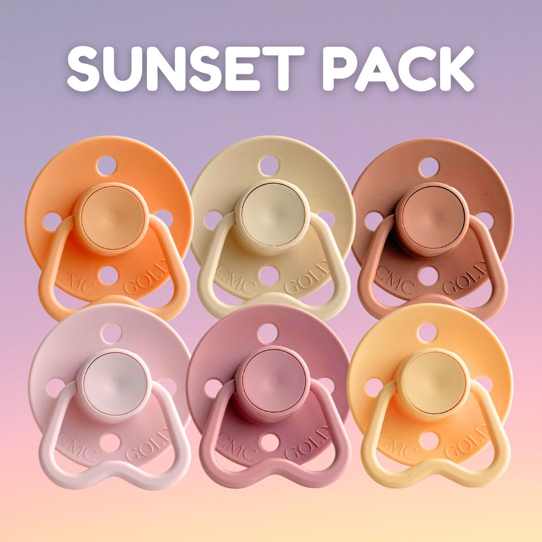 CMC Hold Me Dummy Pre Packs (6 Pack - VENTED TEAT) - Australian Made