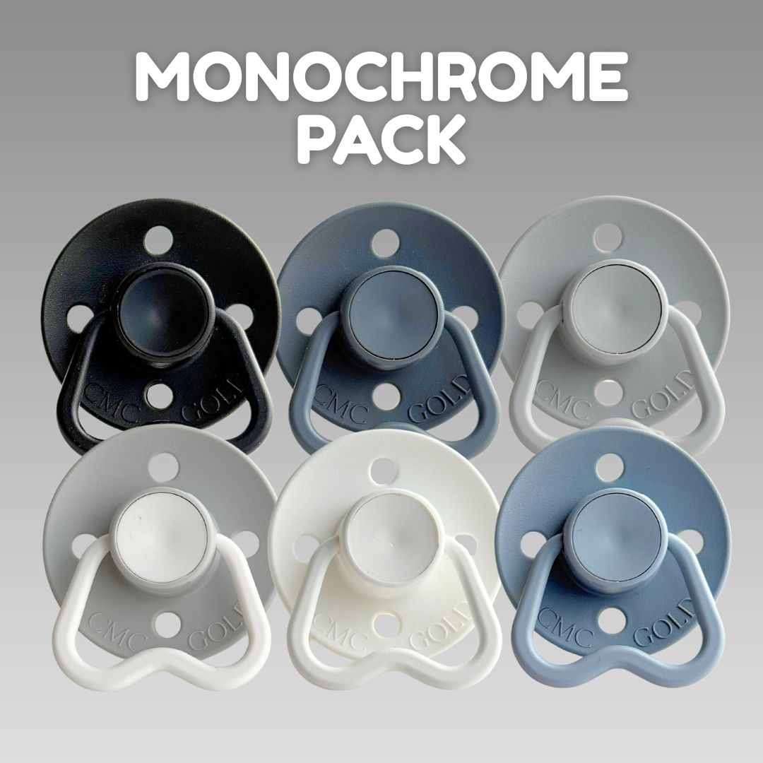 CMC Hold Me Dummy Pre Packs (6 Pack - VENTED TEAT) - Australian Made