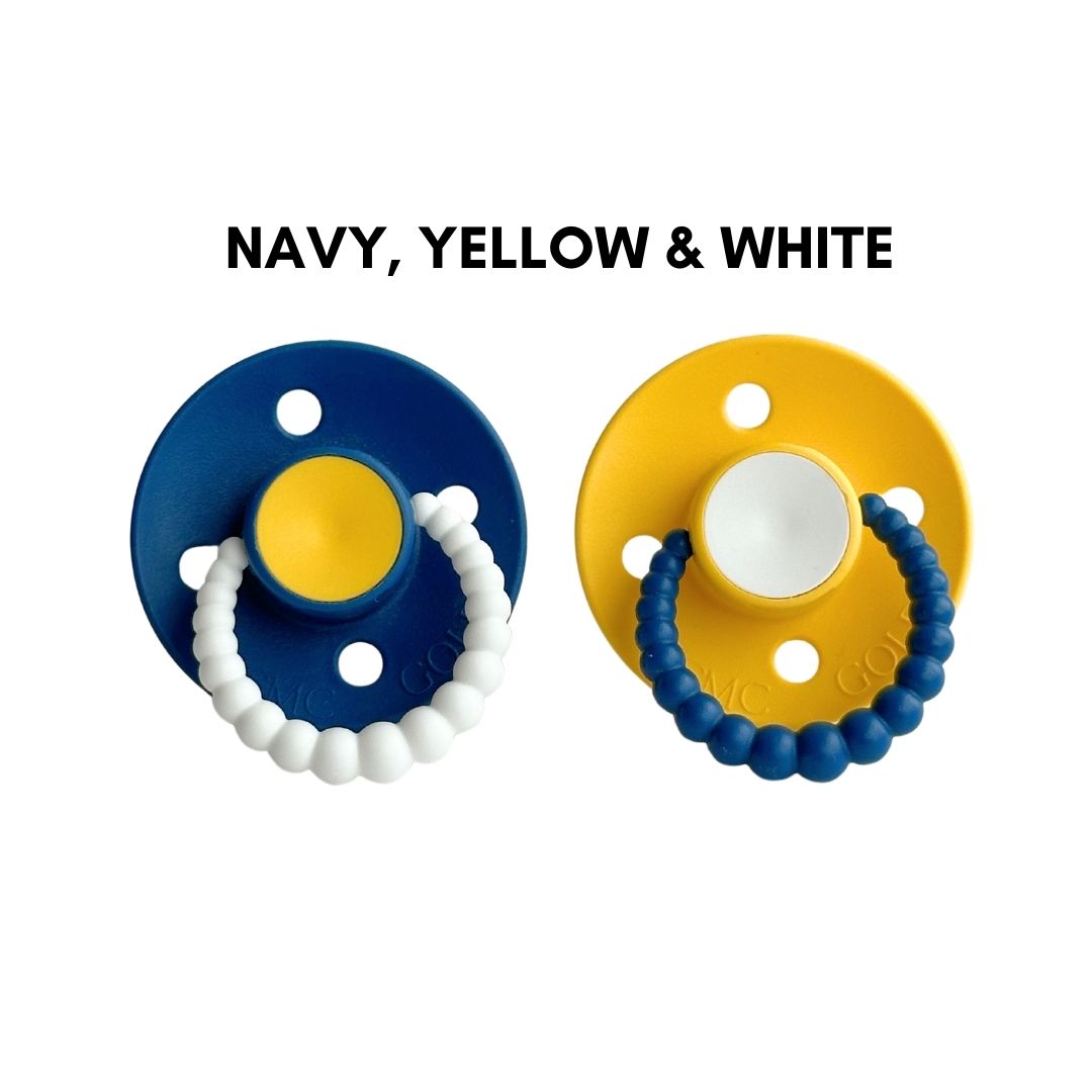 CMC Bubble Dummy Team Colours Twin Pack - VENTED TEAT