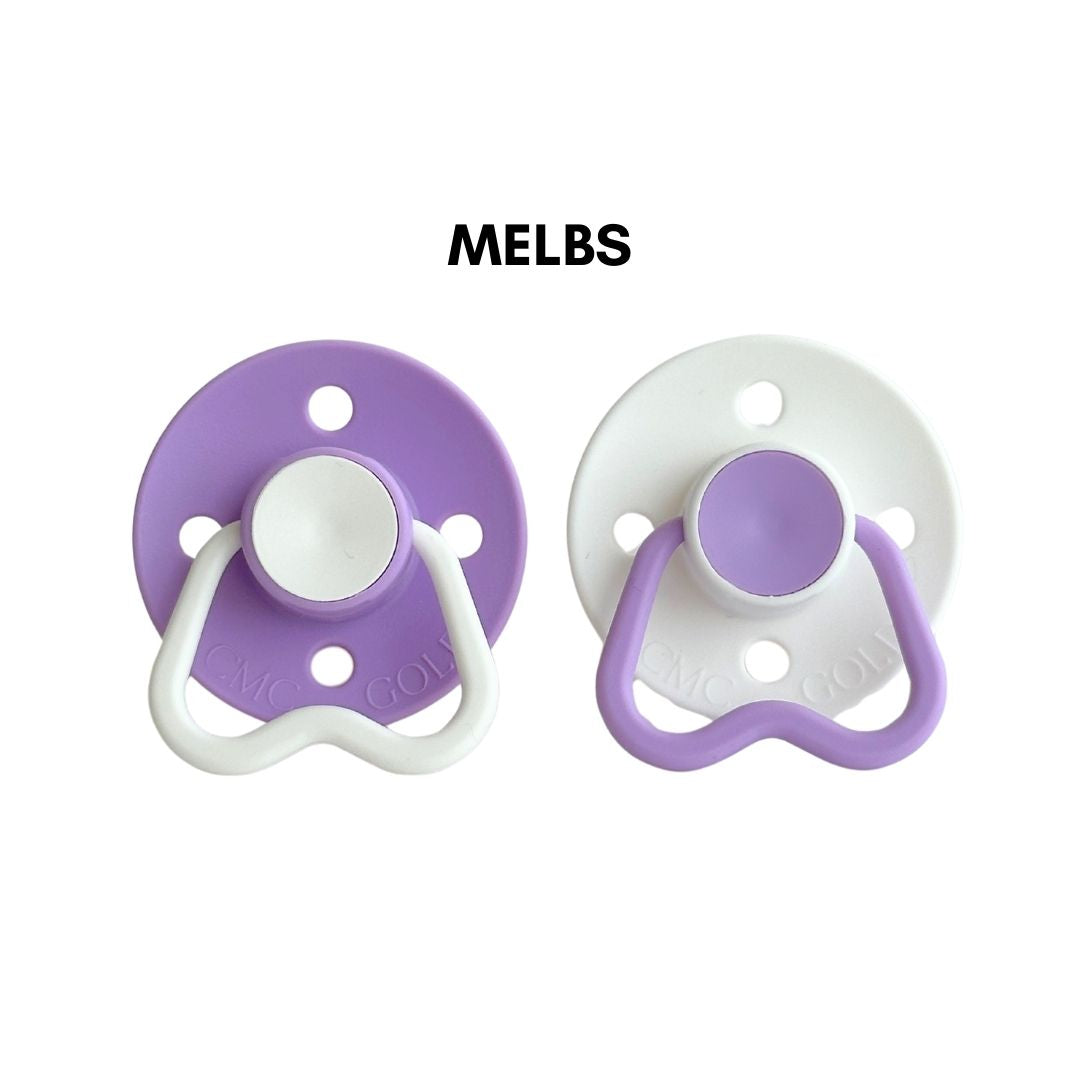 CMC Hold Me Dummy Team Colours Twin Pack - VENTED TEAT