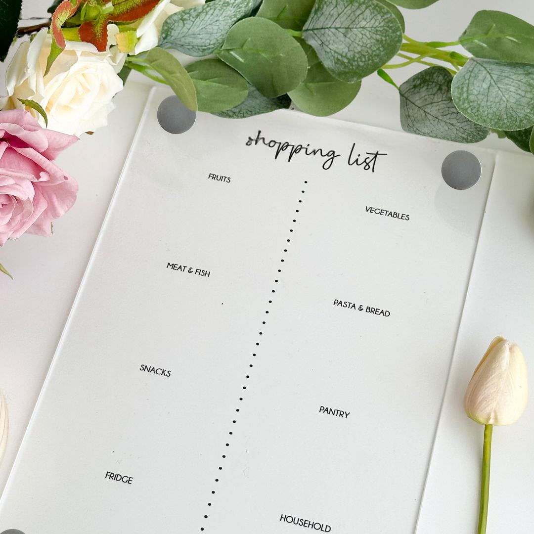 Shopping List Planner (magnetic)