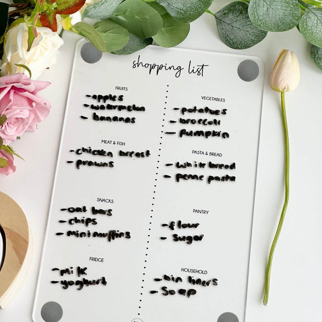 Shopping List Planner (magnetic)