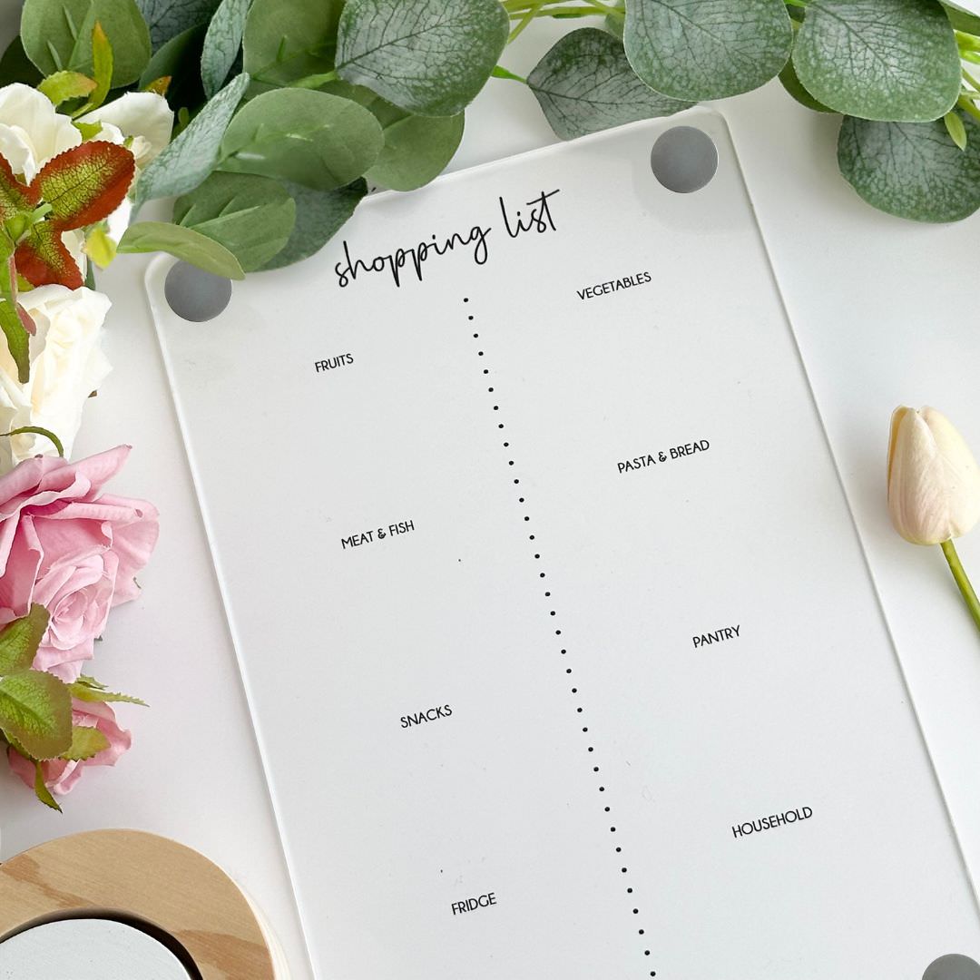 Shopping List Planner (magnetic)