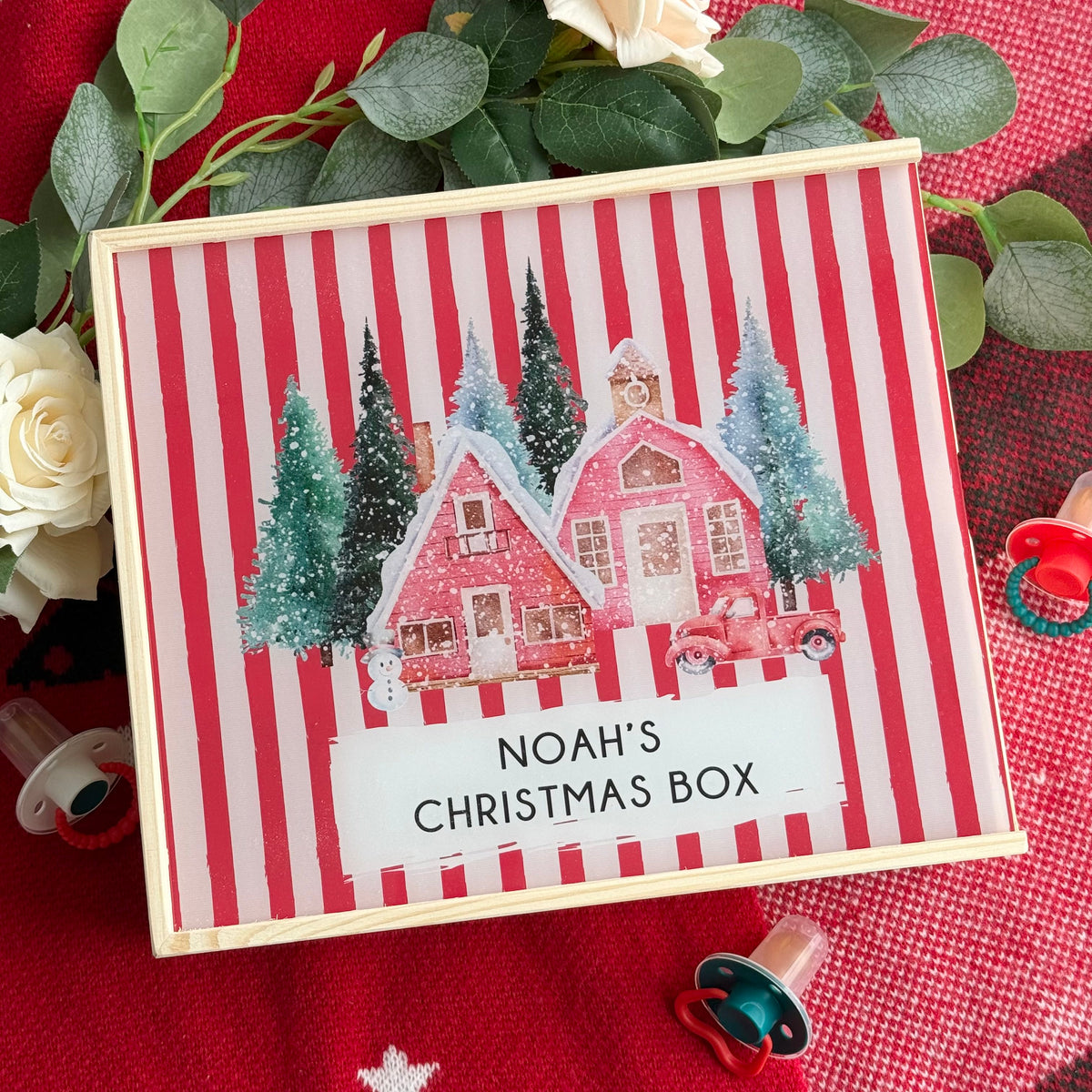 Christmas Keepsake Box - Snow Village