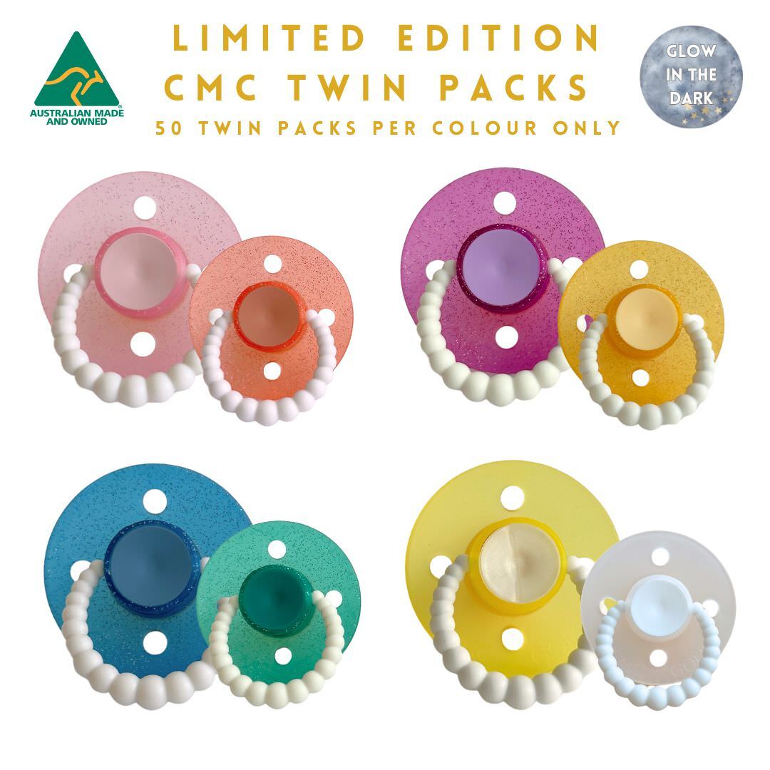 CMC Bubble Dummies Spring Twin Pack - VENTED TEAT