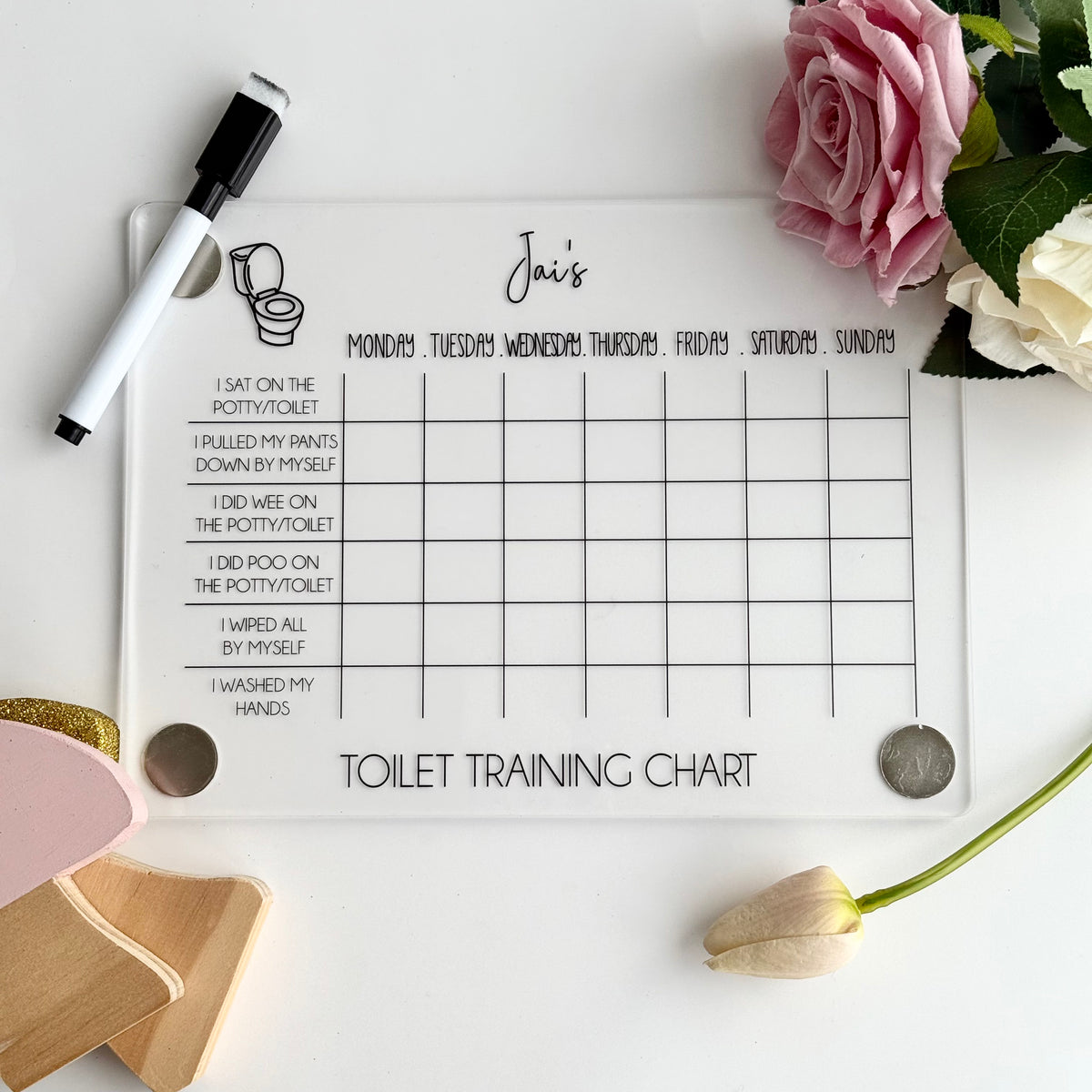 Toilet Training Chart (magnetic)