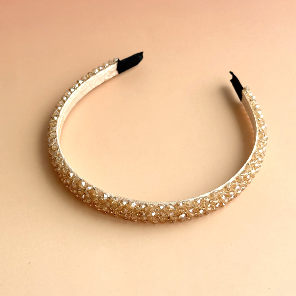 Gold Beaded Headband