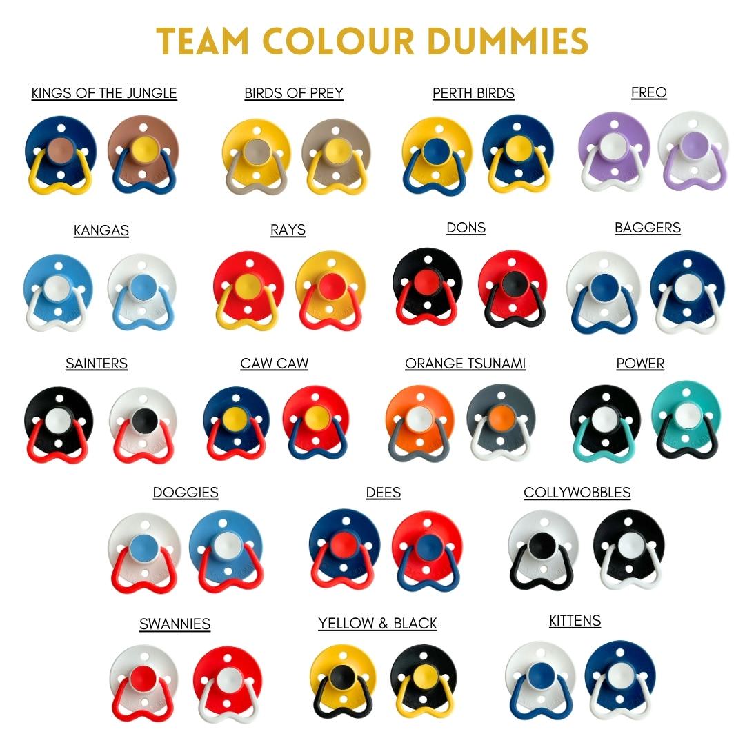 CMC Dummies - Team Colours (2 Pack) - Australian Made