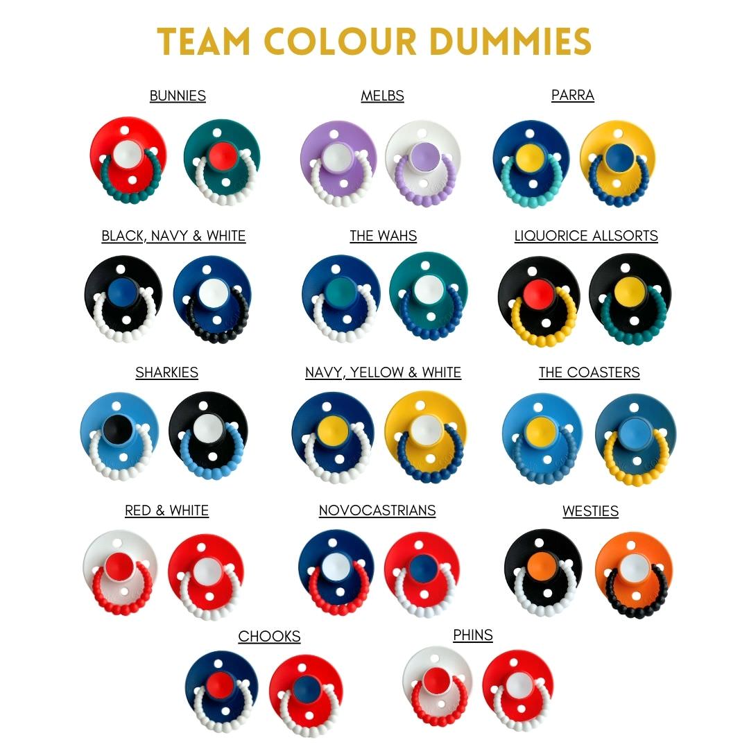 CMC Dummies - Team Colours (2 Pack) - Australian Made