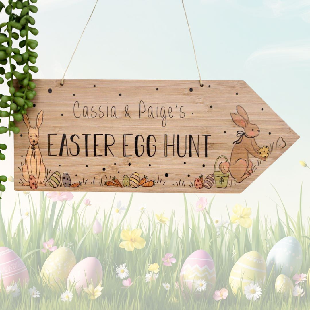 Easter Egg Hunt Printed Arrow