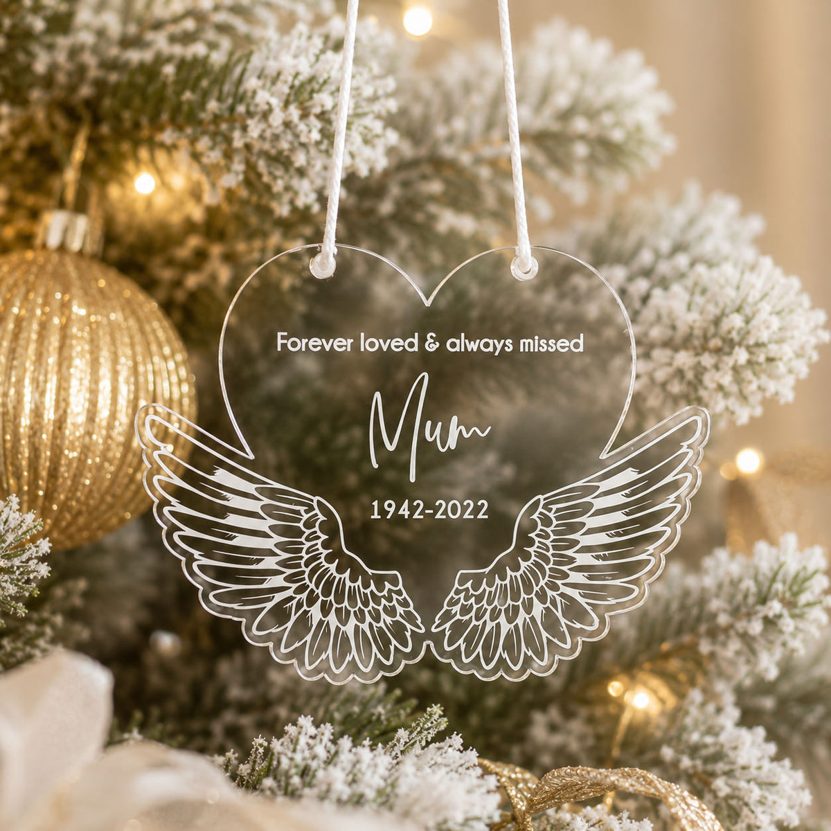 Ornament - Deluxe Angel Wings