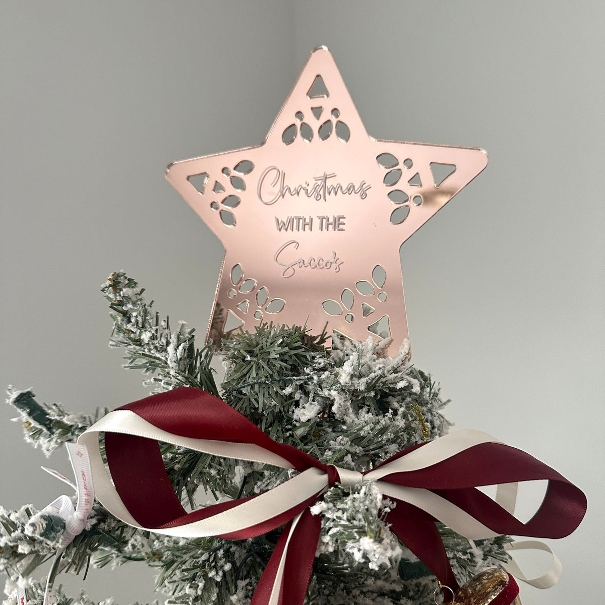 Christmas Tree Topper Star
