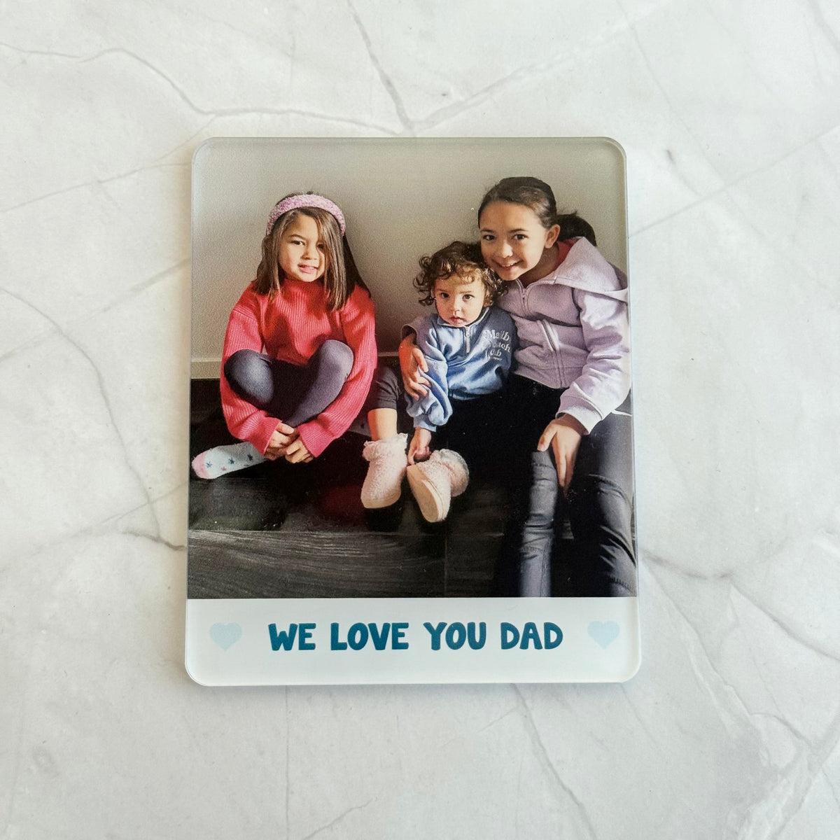 We Love You Dad Photo Magnet