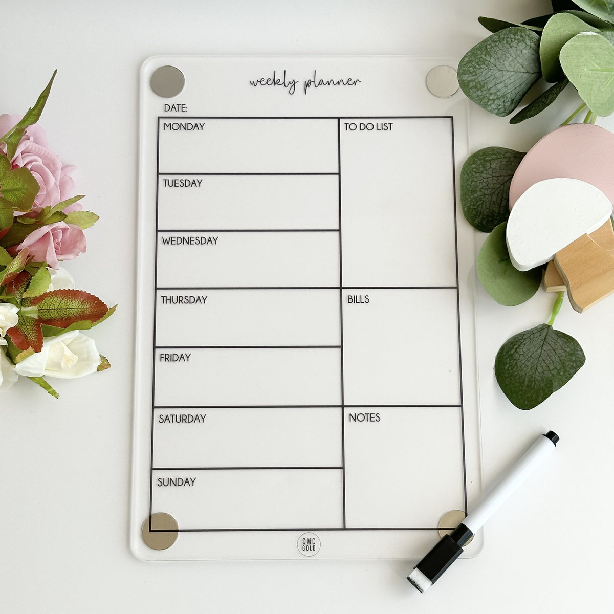 Weekly Planner (magnetic)