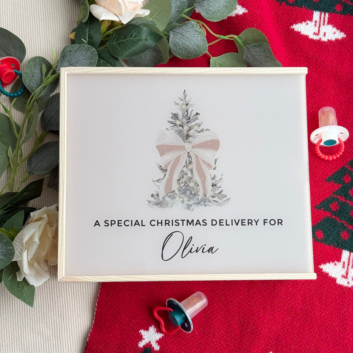 Christmas Eve Keepsake Box - Xmas Delivery